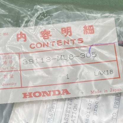 NEW GENUINE HONDA 39113-ML8-305 CONDENSER KIT, RADIO