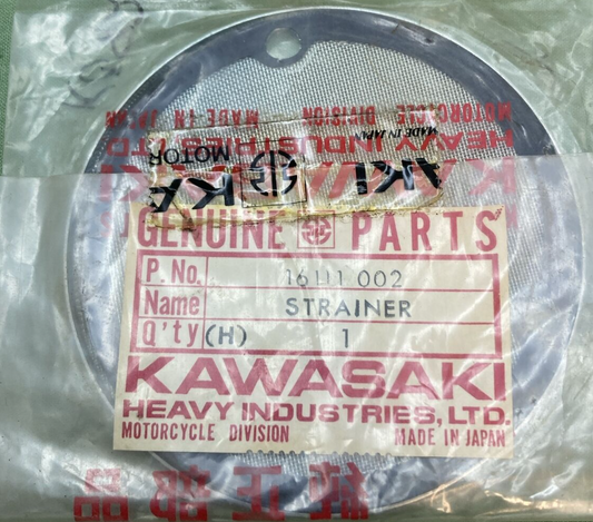 NEW GENUINE KAWASAKI 16111-002 STRAINER,OIL