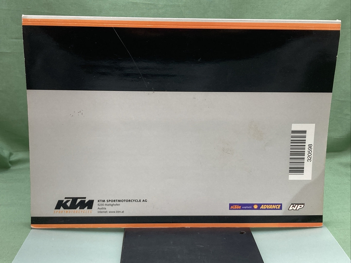 KTM 400/520 SX, MXC, EXC, RACING BEDIENUNGSANLEITUNG OWNER'S HANDBOOK 2001
