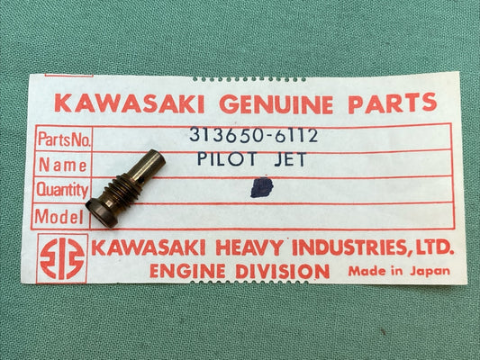 NEW GENUINE KAWASAKI 313650-6112 PILOT JET