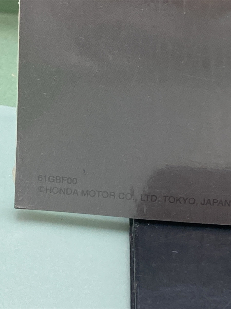 NEW GENUINE HONDA 61GBF00 CR80R SERVICE MANUAL '95