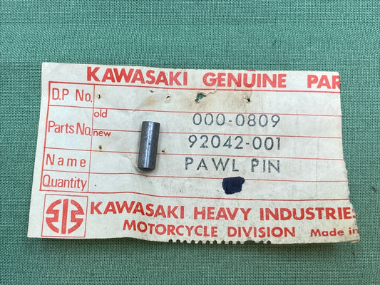 QTY 4 NEW GENUINE KAWASAKI 92042-001 PIN KICKSTARTER PAWL