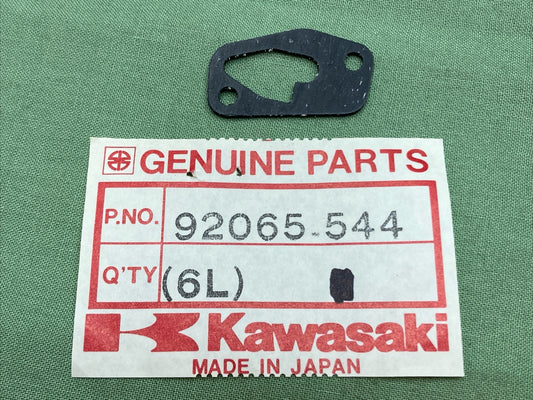 QTY 2 NEW GENUINE KAWASAKI 92065-544 GASKET, CARBURETOR SUPERSEDED 11060-3706