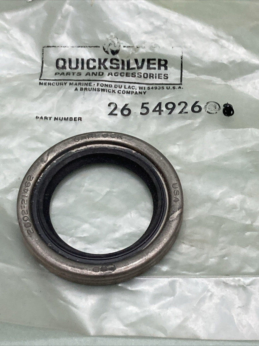 NEW GENUINE MERCURY QUICKSILVER 26-54926 SEAL