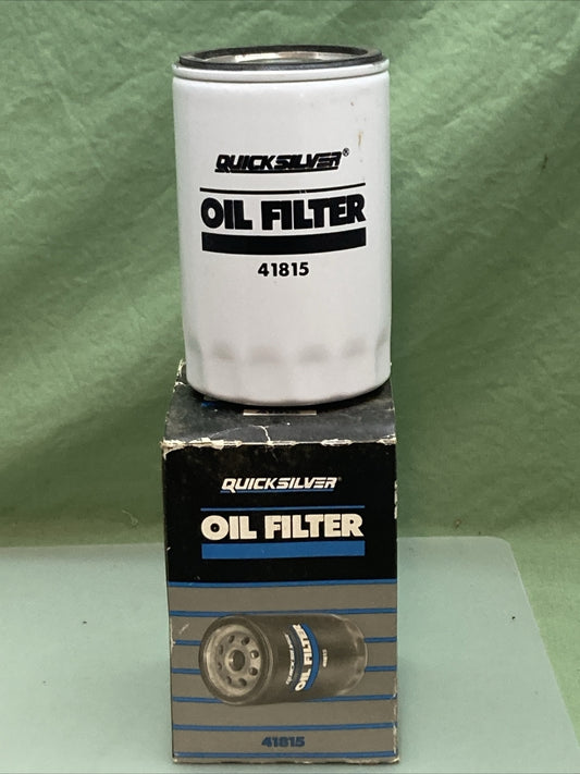NEW GENUINE MERCURY QUICKSILVER 41815 OIL FILTER