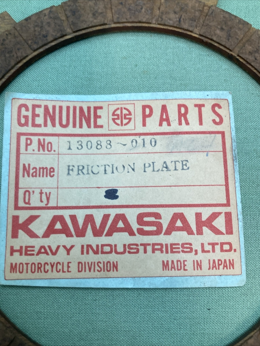 NEW GENUINE KAWASAKI 13088-010 PLATE CLUTCH FRICTION SUPERSEDED 13088-1104