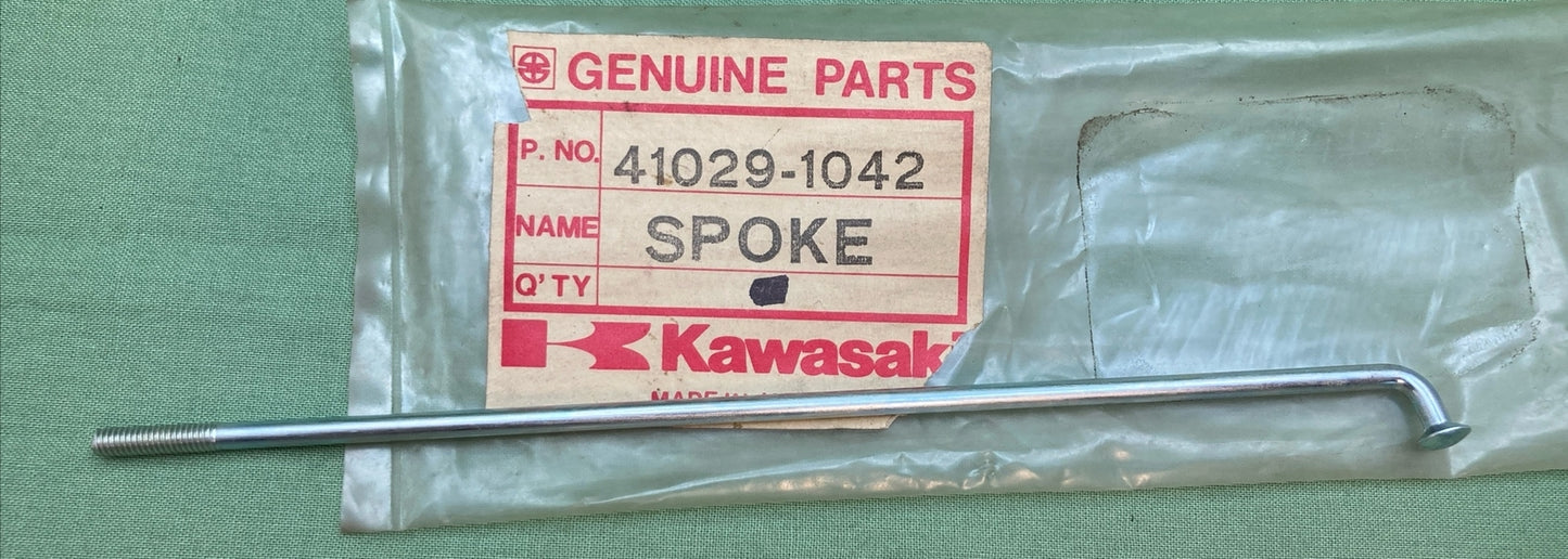 NEW GENUINE KAWASAKI 41029-1042 SPOKE,FRONT INNER,LH