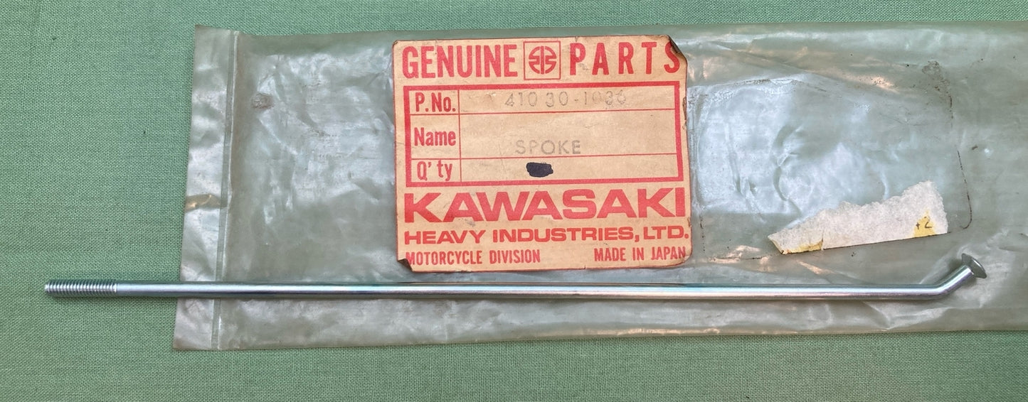 NEW GENUINE KAWASAKI 41030-1036 SPOKE,FRONT,RH