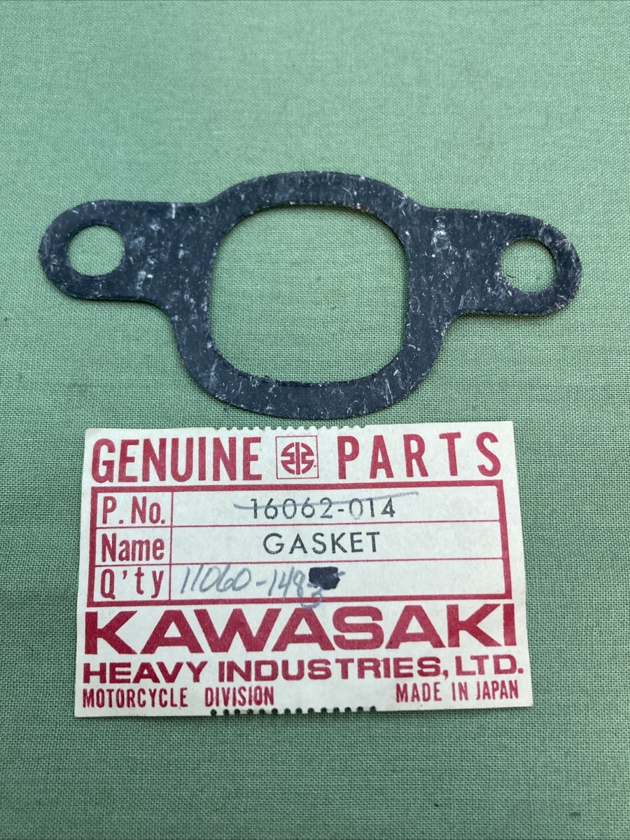 QTY 5 NEW GENUINE KAWASAKI 16062-014 GASKET, AIR INTAKE