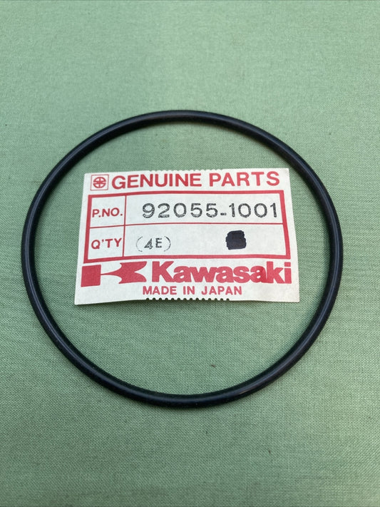 QTY 2 NEW GENUINE KAWASAKI 92055-1001 O RING, RADIATOR