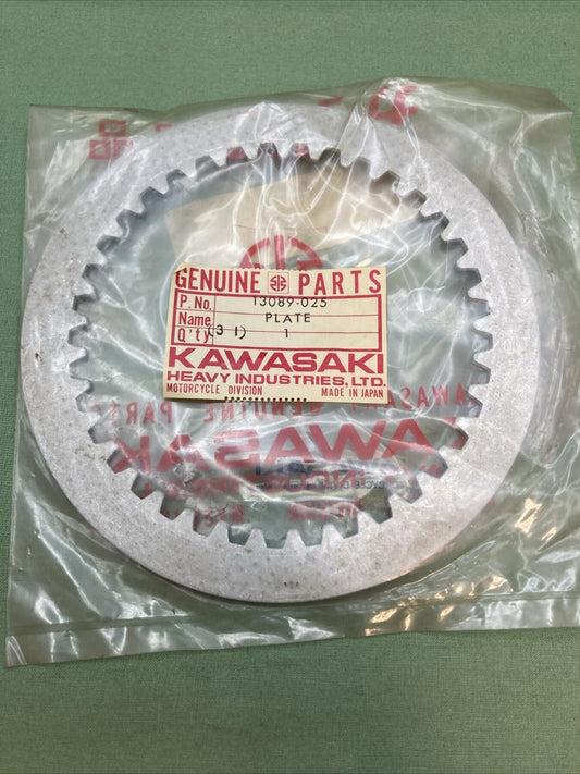 NEW GENUINE KAWASAKI 13089-025 PLATE,CLUTCH STEEL