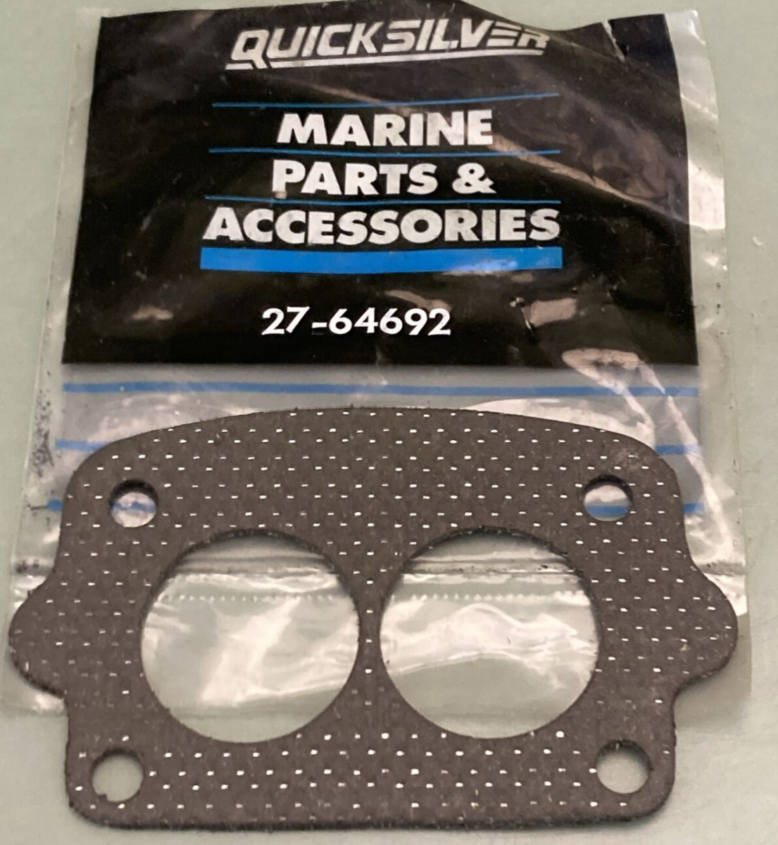QTY 2 NEW GENUINE MERCURY QUICKSILVER 27-64692 GASKET