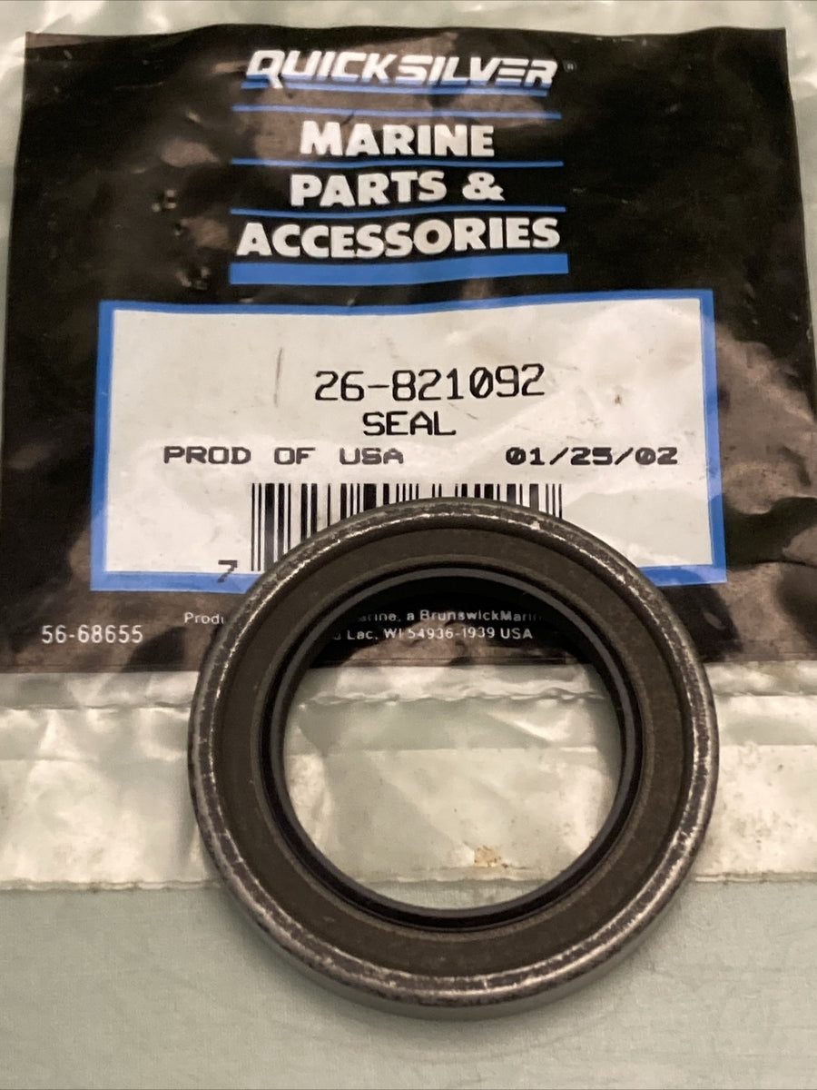 NEW GENUINE MERCURY QUICKSILVER 26-821092 SEAL