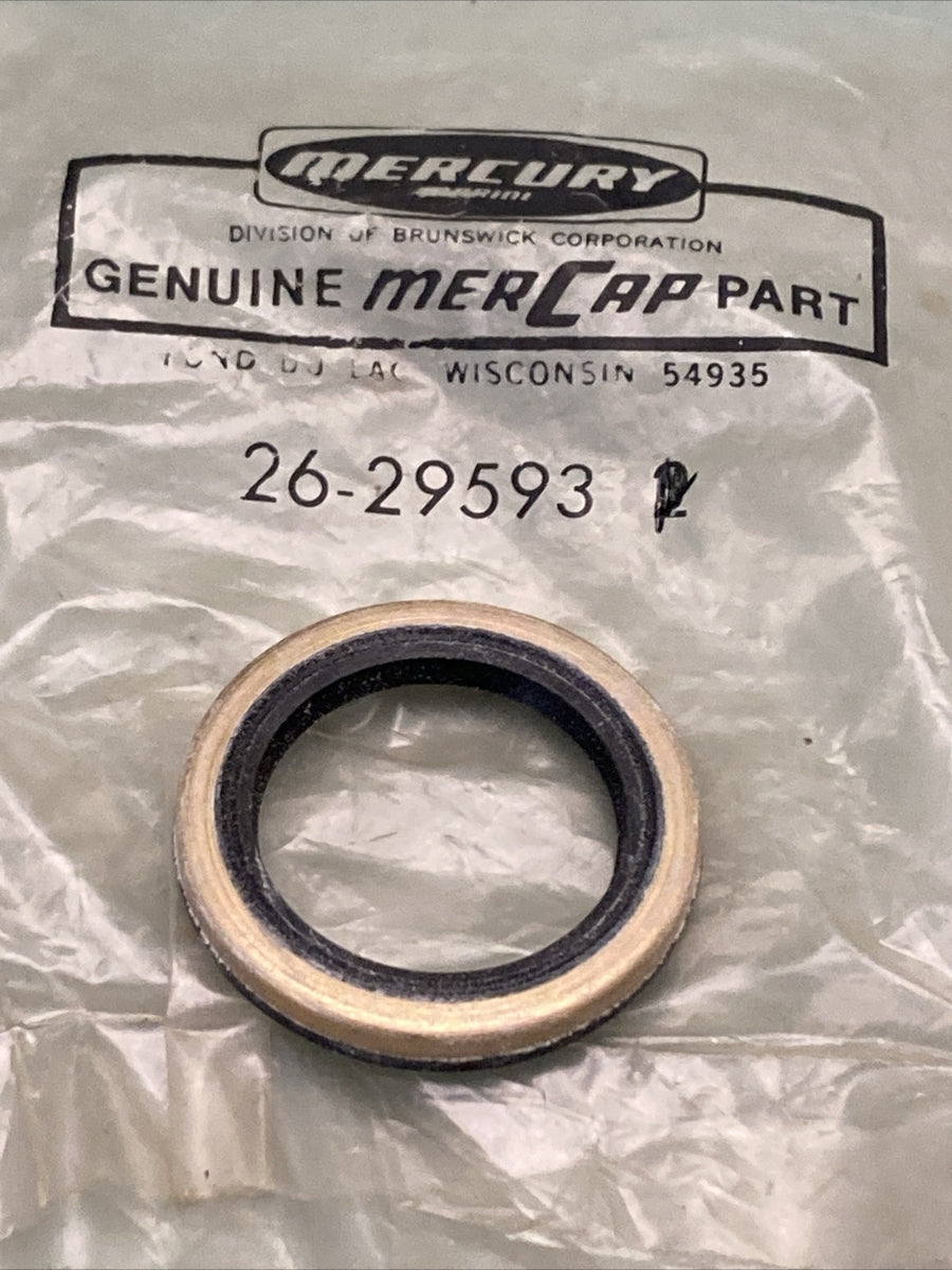 NEW GENUINE MERCURY QUICKSILVER 26-29593 OIL SEAL