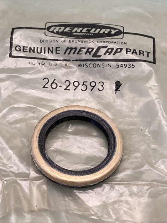 NEW GENUINE MERCURY QUICKSILVER 26-29593 OIL SEAL