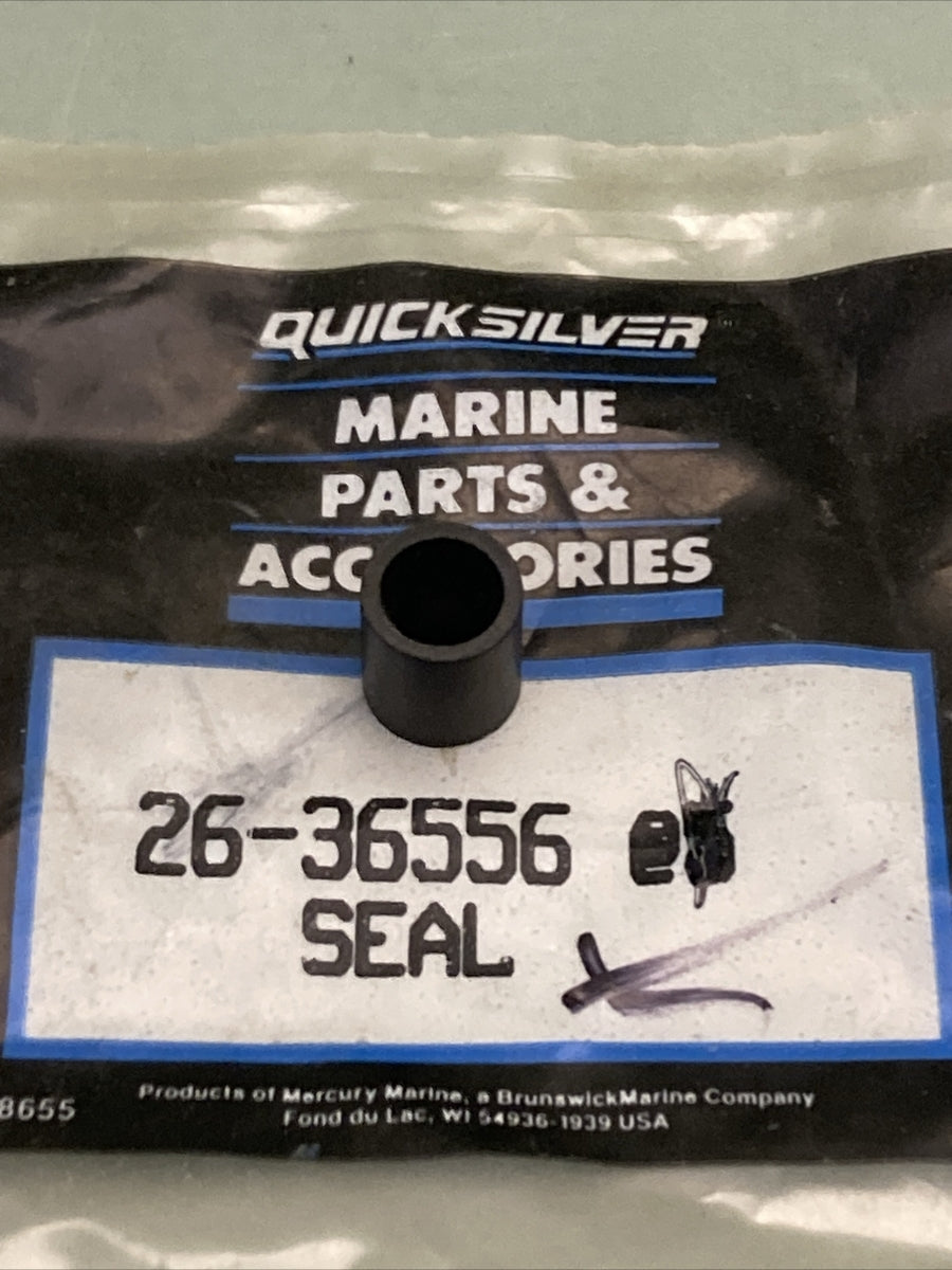 QTY 2 NEW GENUINE MERCURY QUICKSILVER 26-36556 WATER TUBE SEAL