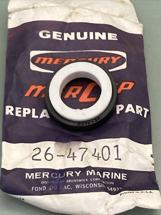 NEW GENUINE MERCURY QUICKSILVER 26-47401 WATER PUMP SHAFT SEAL