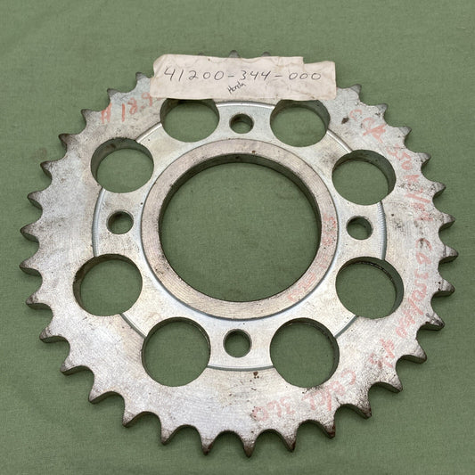 NEW REPLACES HONDA 41200-344-000 REAR WHEEL SPROCKET, FINAL DRIVEN (36T)