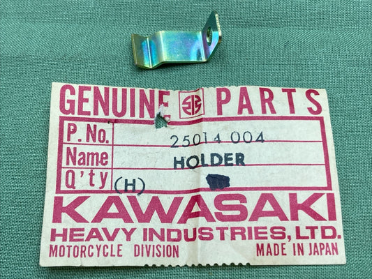 QTY 2 NEW GENUINE KAWASAKI 25014-004 HOLDER-METER CASE COV