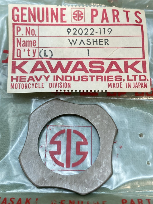 NEW GENUINE KAWASAKI 92022-119 WASHER