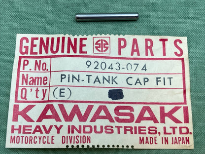 NEW GENUINE KAWASAKI 92043-074 PIN-TANK CAP FIT