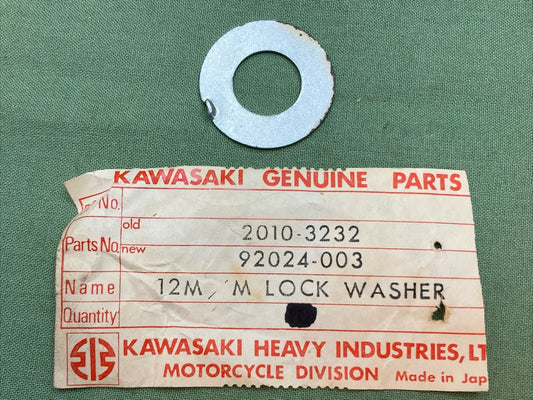 QTY 2 NEW GENUINE KAWASAKI 92024-003 WASHER LOCK 2010-3232
