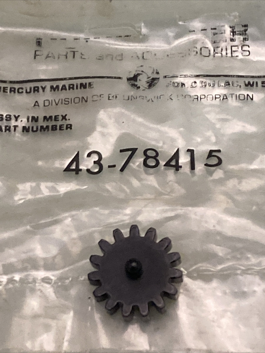 NEW GENUINE MERCURY QUICKSILVER 43-78415 IDLER GEAR