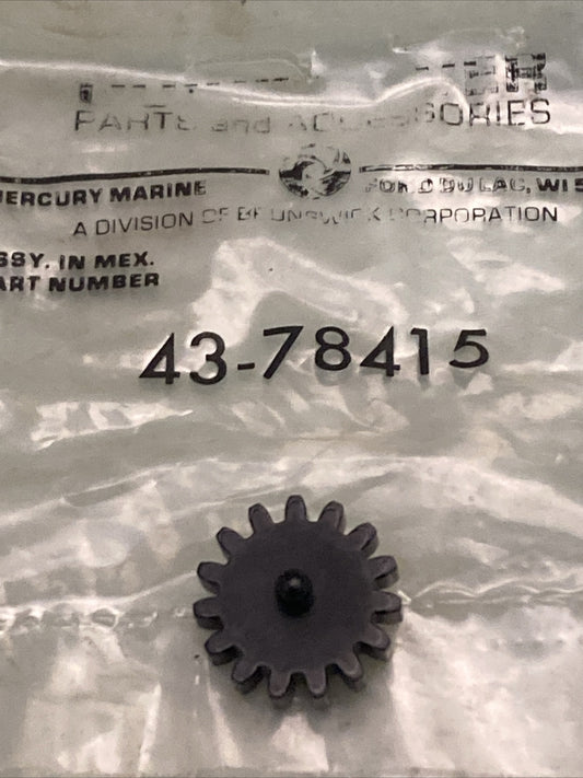 NEW GENUINE MERCURY QUICKSILVER 43-78415 IDLER GEAR