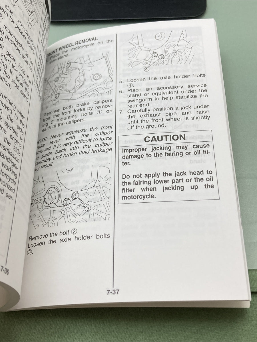 GENUINE SUZUKI 99011-47H50-03A GSX-R1000 OWNER'S MANUAL