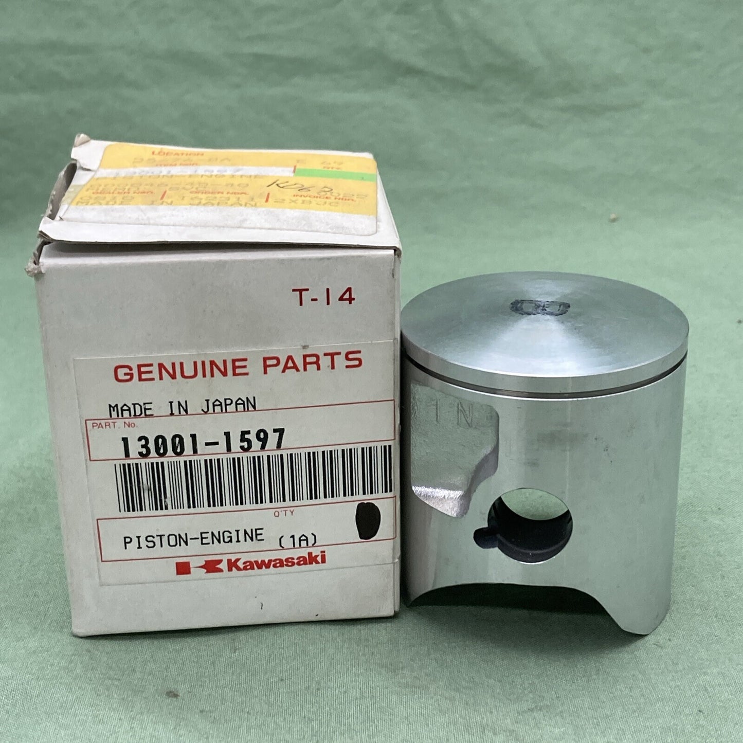 NEW GENUINE KAWASAKI 13001-1597 Piston - Engine