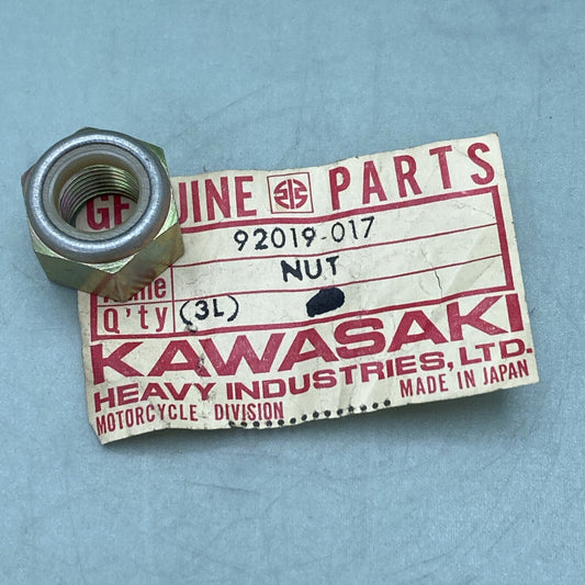 NEW GENUINE KAWASAKI 92019-017 SWING ARM NUT 12MM