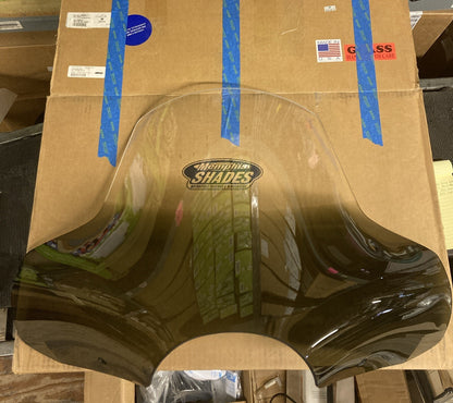 NEW MEMPHIS SHADES MEM2311 Malibu 4-Point Mount Windshield Gradient Black