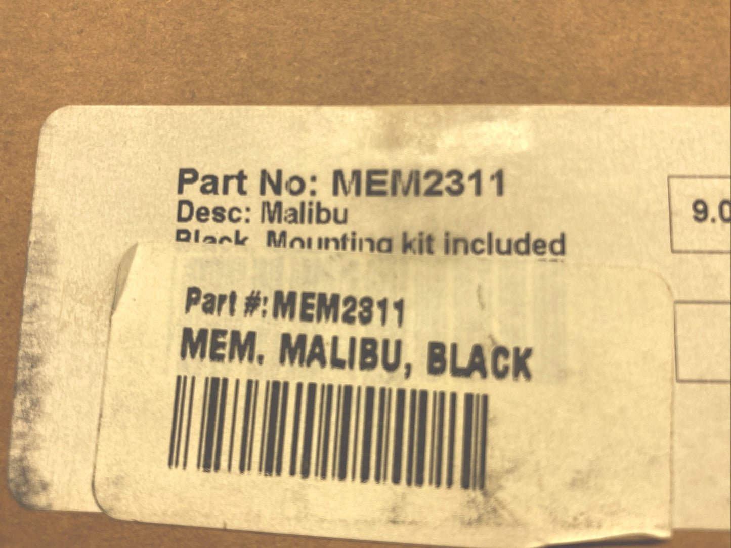 NEW MEMPHIS SHADES MEM2311 Malibu 4-Point Mount Windshield Gradient Black