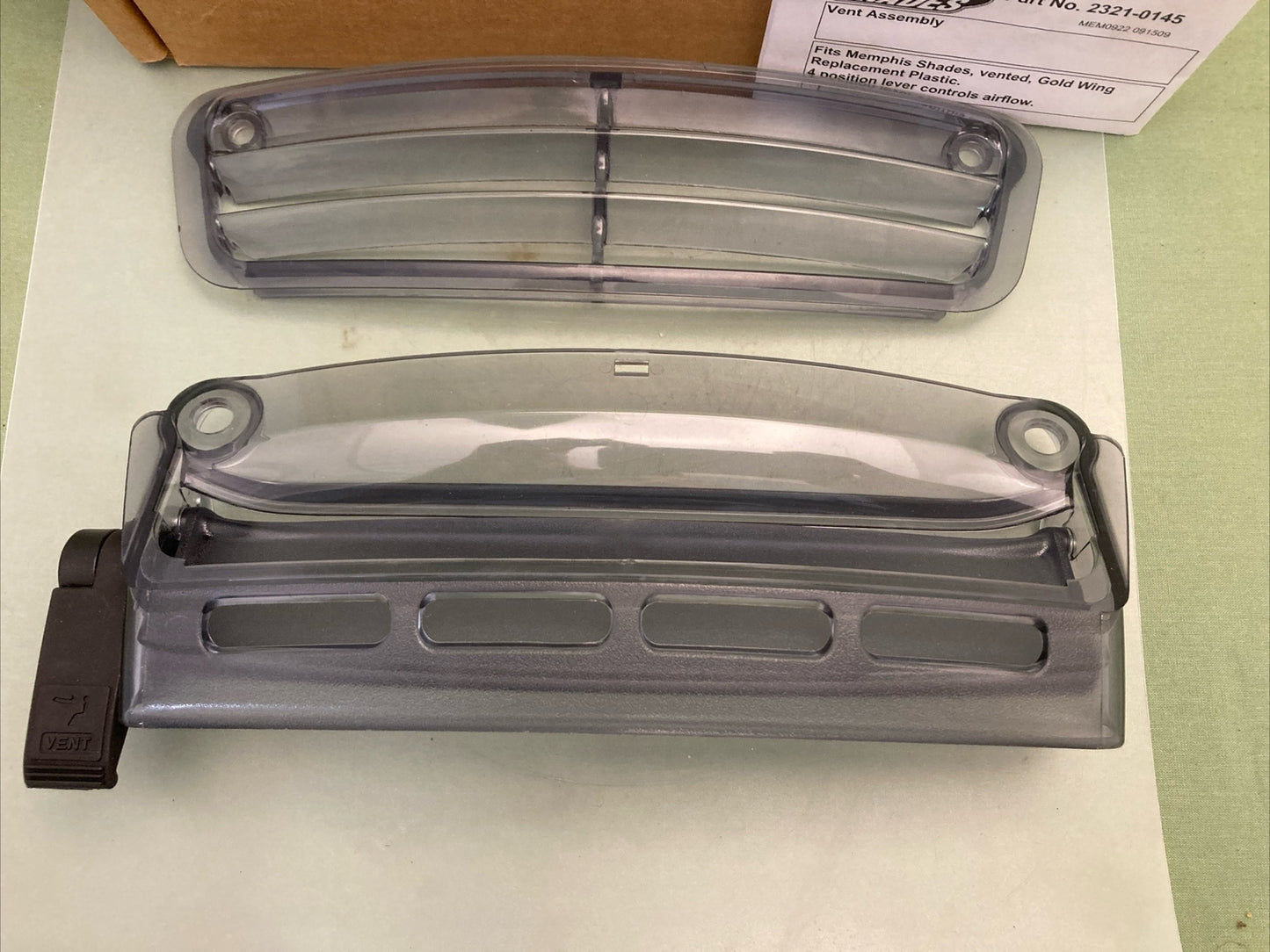 NEW MEMPHIS SHADES 2321-0145 WINDSHIELD VENT FOR GOLDWING 1800