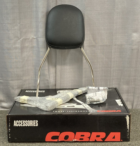 NEW COBRA 02-5330 SISSY BAR W/PAD VS1500 98-04