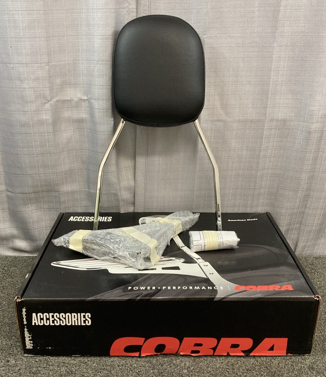 NEW COBRA 02-5265 STANDARD SISSY BAR W/PAD 08-10