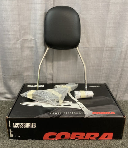 NEW COBRA 02-5265 STANDARD SISSY BAR W/PAD 08-10