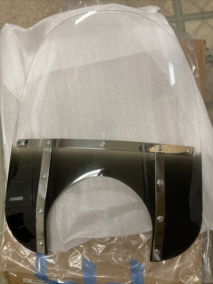 NEW MEMPHIS SHADES 2312-0026 19" FATS, 11" HEADLIGHT BLACK GRADIENT WINDSHIELD
