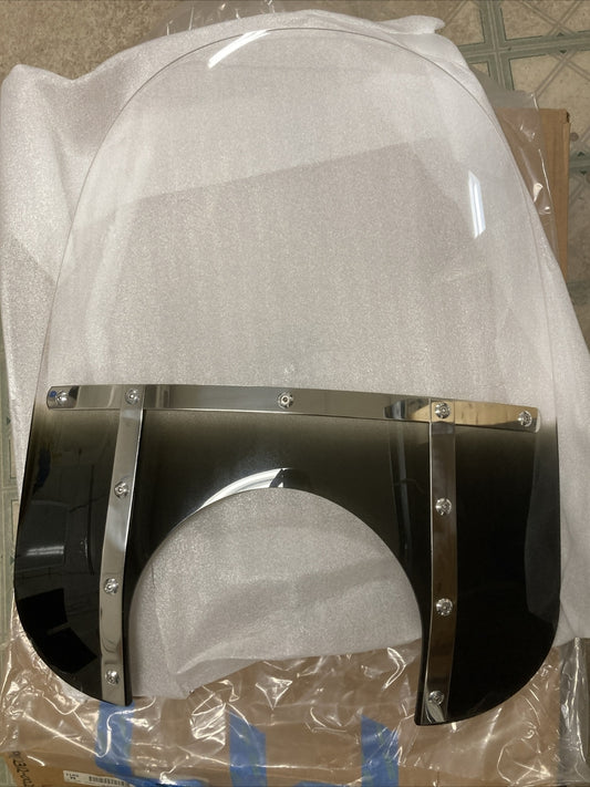 NEW MEMPHIS SHADES 2312-0026 19" FATS, 11" HEADLIGHT BLACK GRADIENT WINDSHIELD