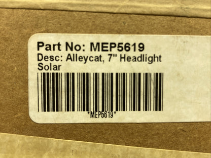 NEW MEMPHIS SHADES MEP5619 ALLEYCAT, 7" HEADLIGHT SOLAR