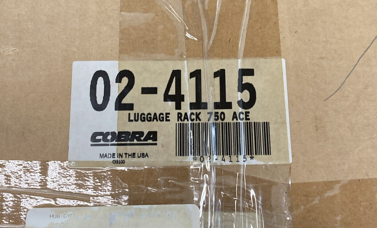 NEW COBRA 02-4115 LUGGAGE RACK 750 ACE
