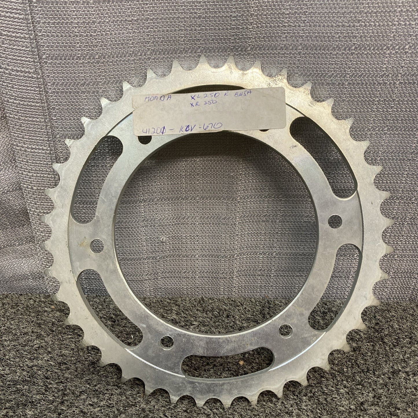 NEW REPLACES HONDA 41201-KCV-670 SPROCKET, FINAL DRIVEN (48T)
