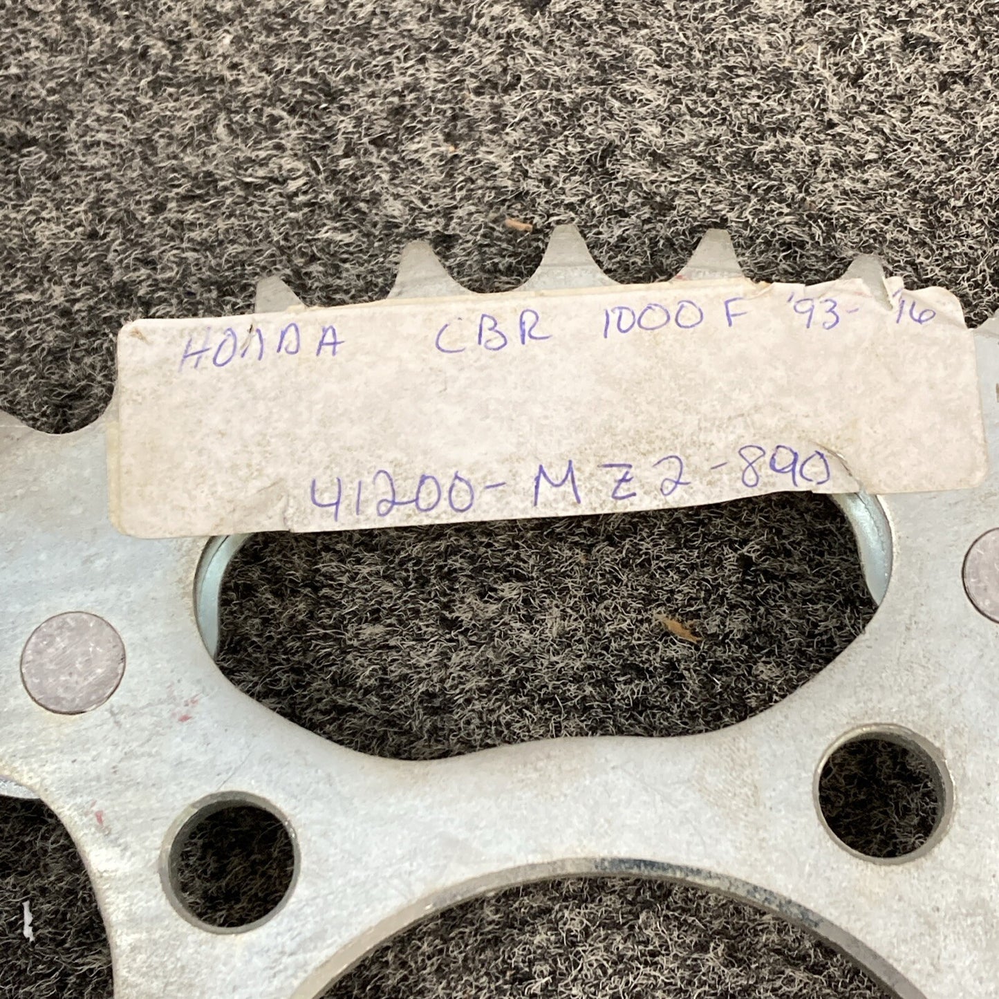 NEW REPLACES HONDA 41200-MZ2-890 REAR WHEEL Sprocket (42T)