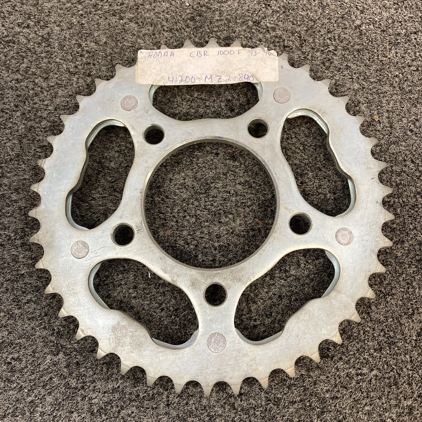NEW REPLACES HONDA 41200-MZ2-890 REAR WHEEL Sprocket (42T)