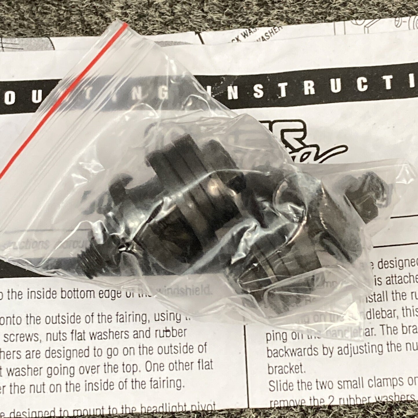 NEW MAIER MFG INC MF500E SPORT FAIRING KIT LGE RECT HD