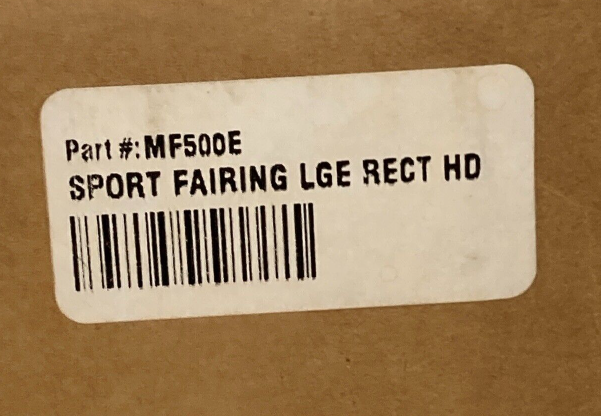 NEW MAIER MFG INC MF500E SPORT FAIRING KIT LGE RECT HD