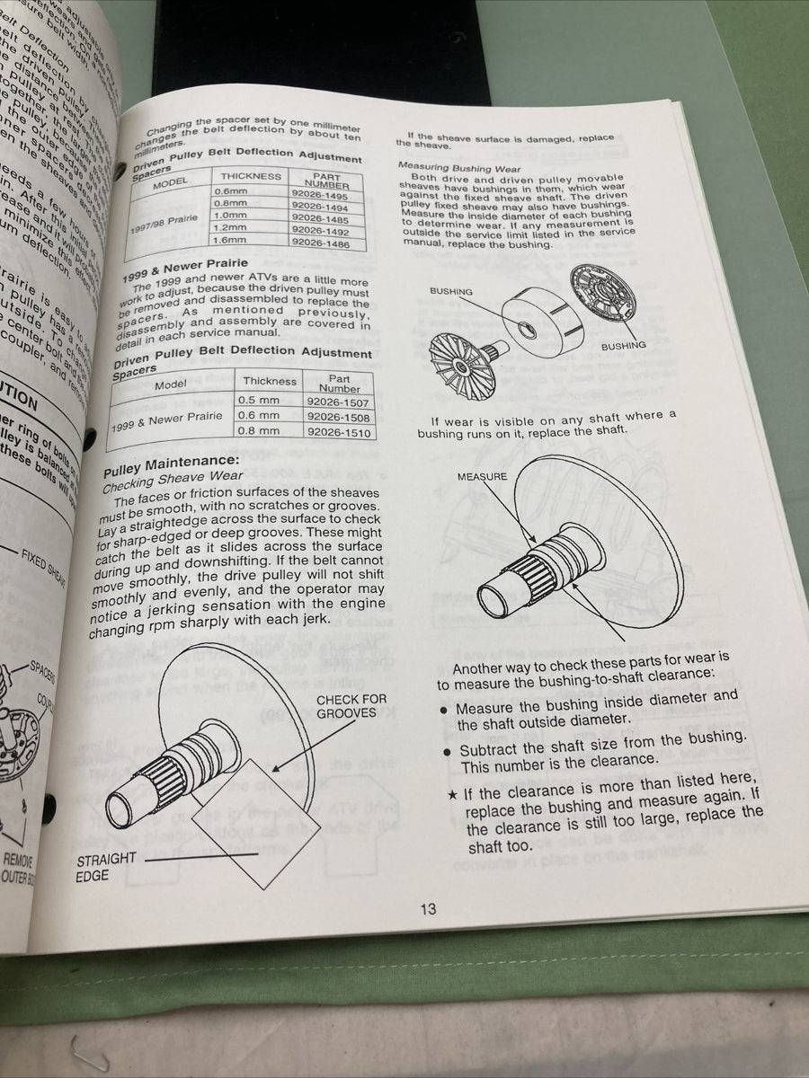 KAWASAKI STC-KAPS98-RSJ/DSC/PES AUTOMATIC POWER-DRIVE SYSTEM VIDEO REF MANUAL