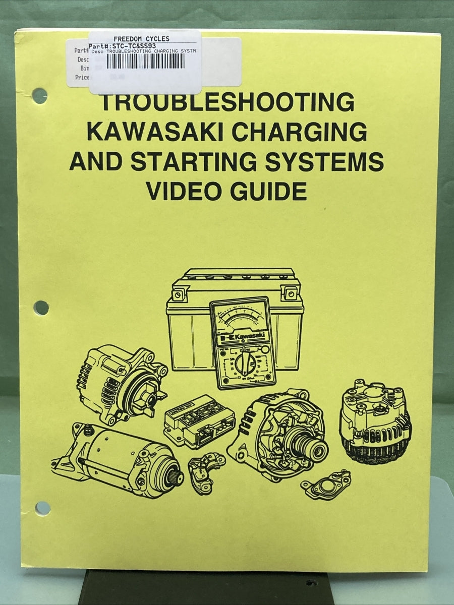 KAWASAKI STC-TC&SS93JDH-PES TROUBLESHOOTING CHARGING AND STARTING SYSTEMS