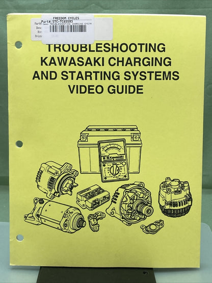 KAWASAKI STC-TC&SS93JDH-PES TROUBLESHOOTING CHARGING AND STARTING SYSTEMS
