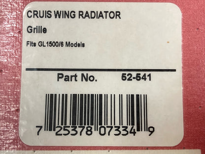 NEW SHOW CHROME 52-541 CHROME CRUIS WING RADIATOR GRILLE GL 1500/6